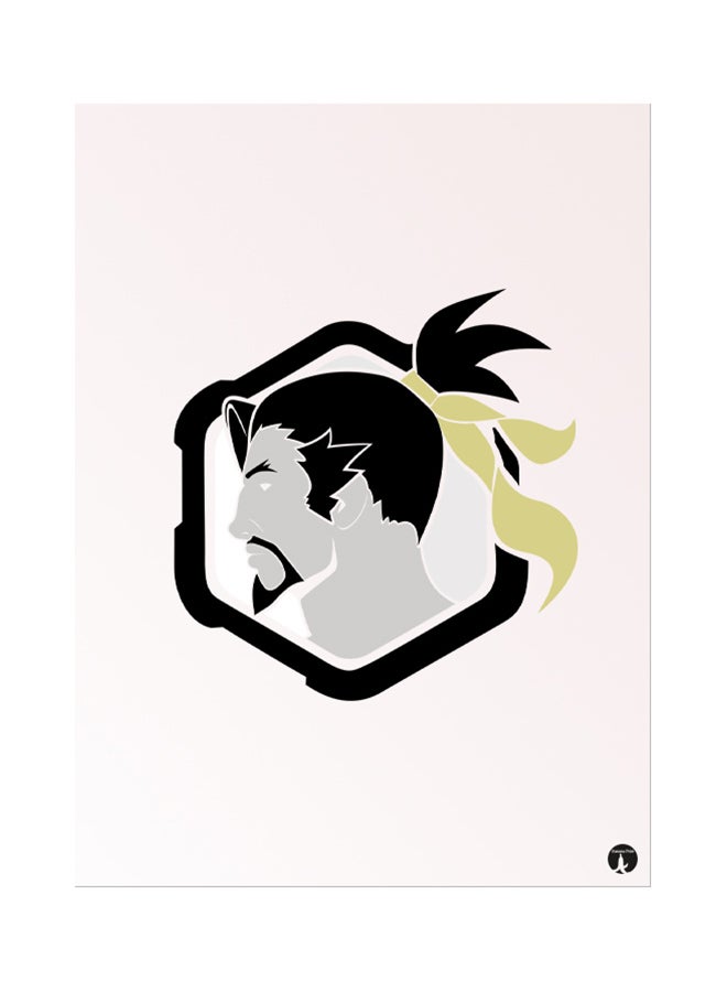 BP The Video Game Overwatch Mouse Pad Beige/Black