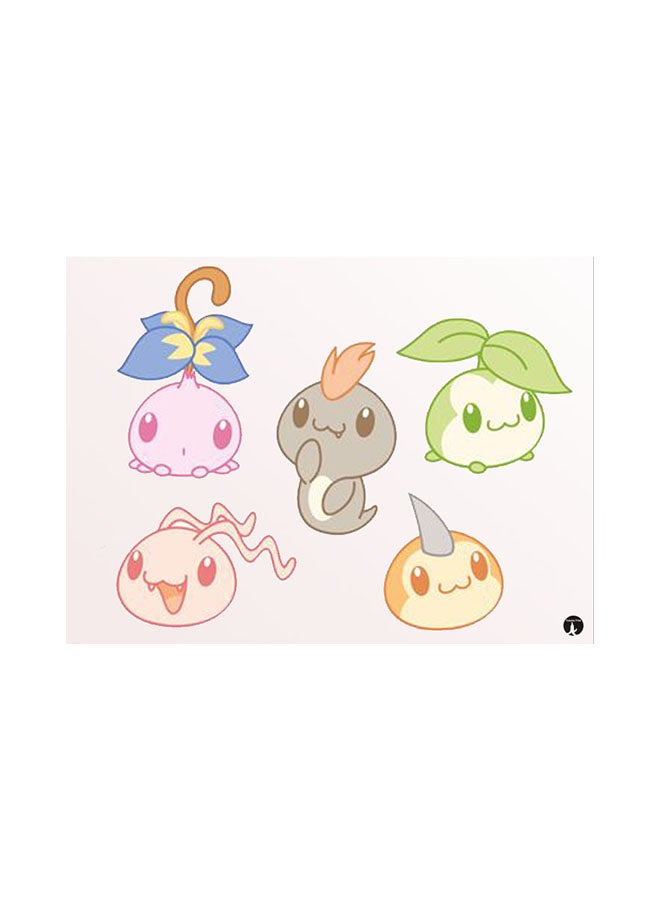 BP The Anime Digimon Mouse Pad Beige