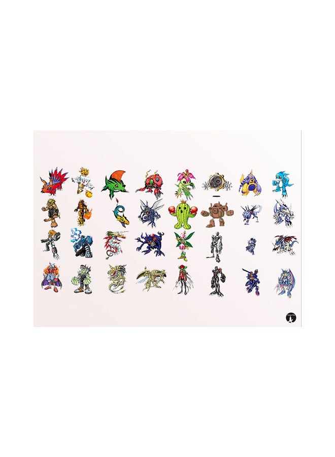 BP The Anime Digimon Mouse Pad Multicolour