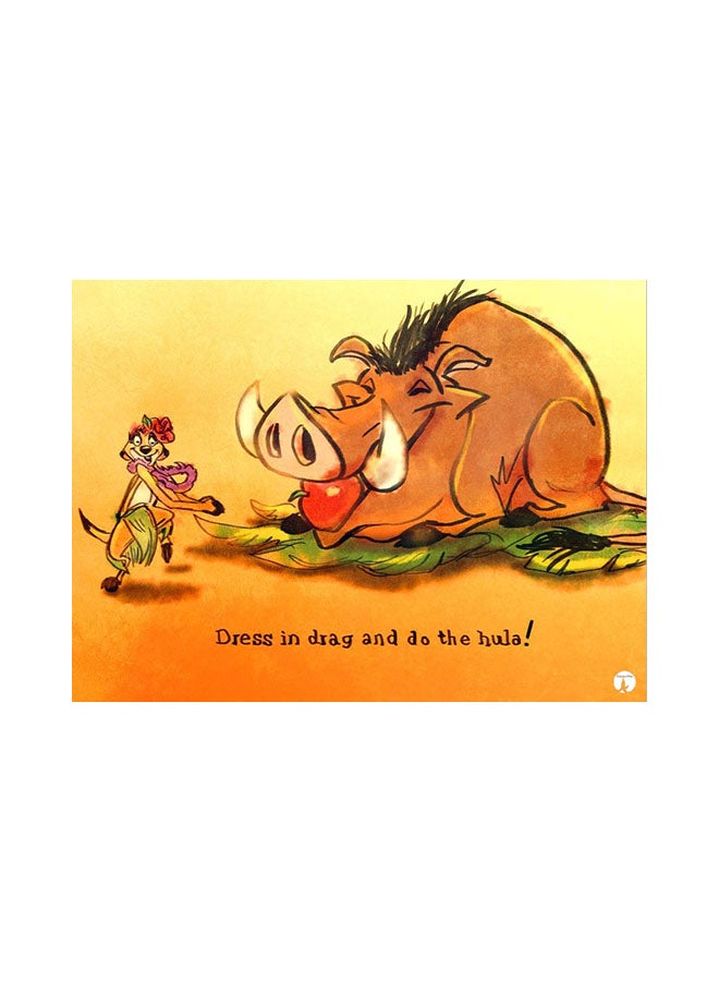 BP Disney Timmon And Pumba Printed Mouse Pad Multicolour