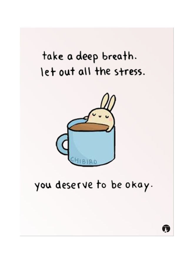 بي بي لوحة ماوس مطبوعة بجمل إنجليزية متعدد الألوان