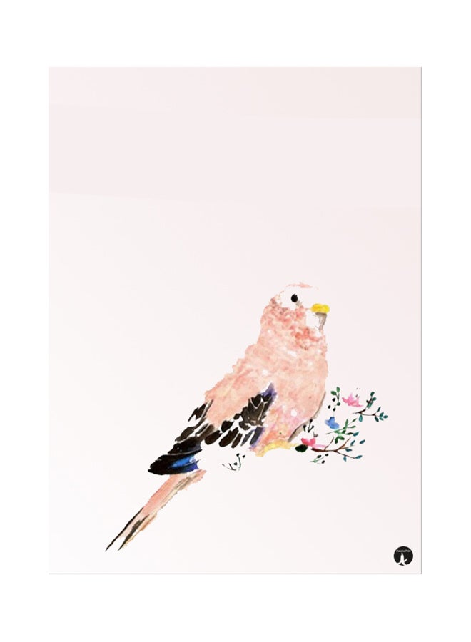 BP A Bird Mouse Pad Beige