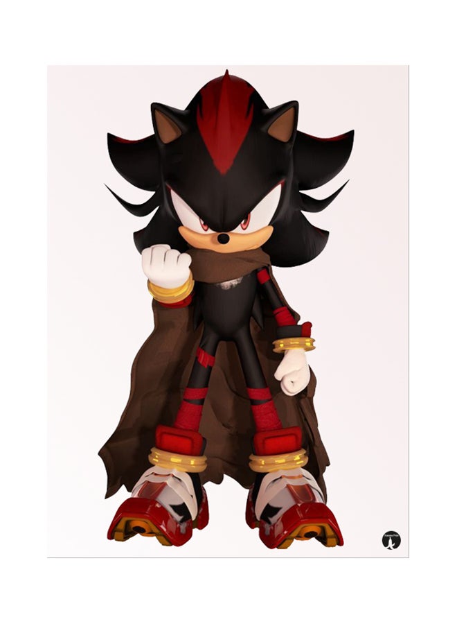 BP The Video Game Sonic Mouse Pad Brown/Red