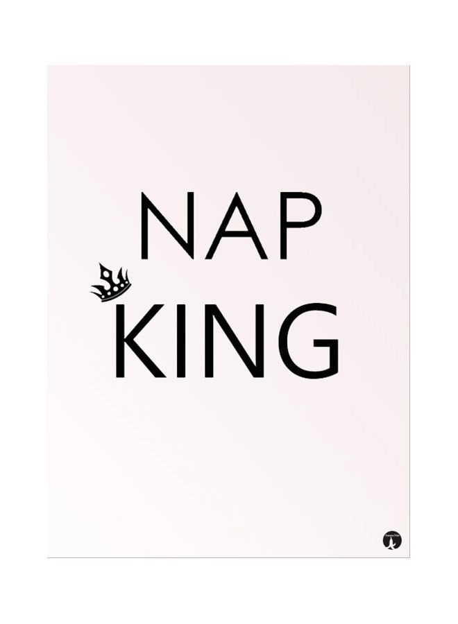 BP English Phrases Mouse Pad Beige/Black