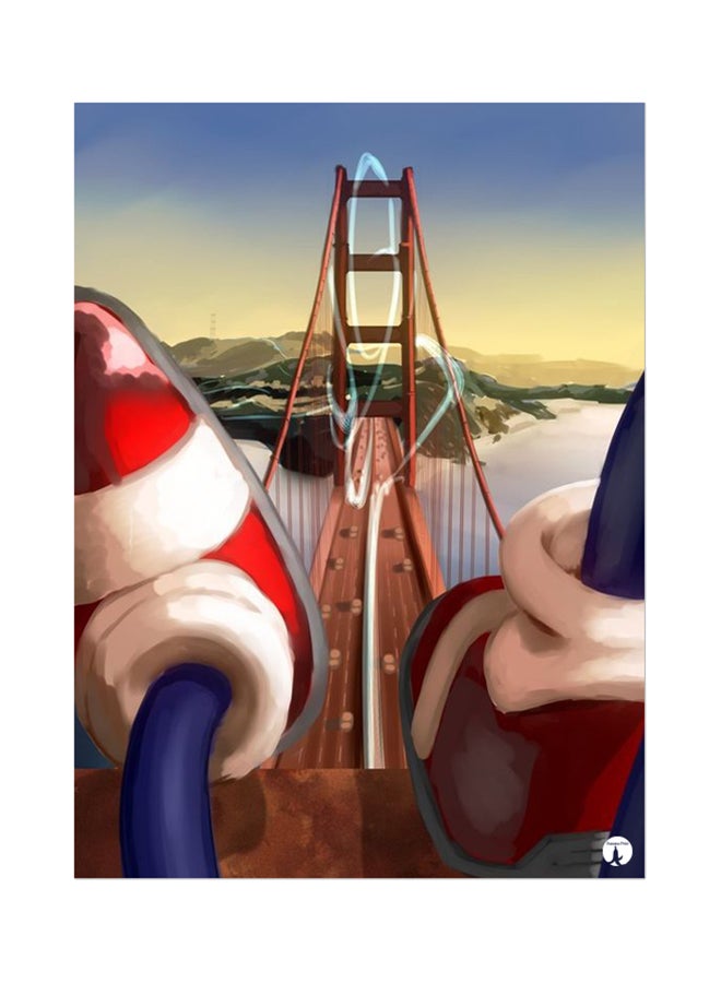 BP The Video Game Sonic Mouse Pad Brown