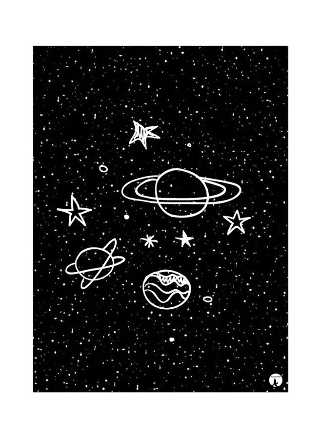 BP Space Mouse Pad Black/White