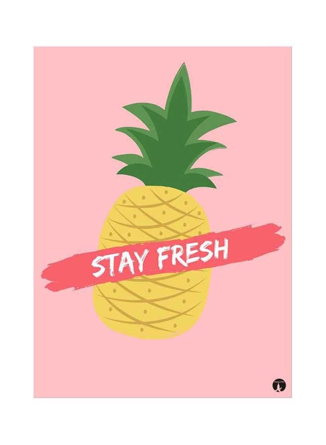 BP English Phrases Printed Mouse Pad Multicolour