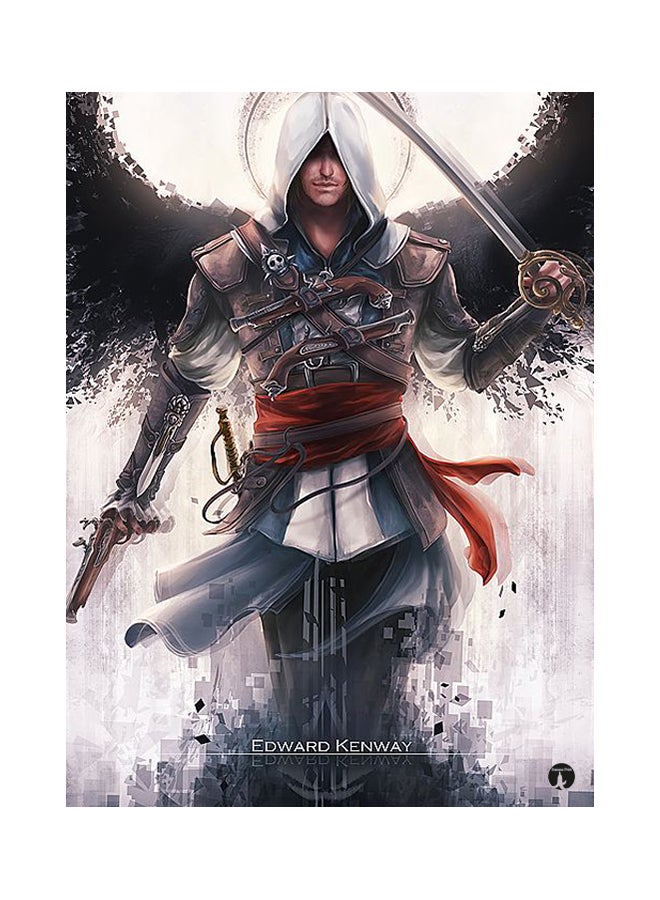 BP The Video Game Assassin'S Creed Printed Mouse Pad Multicolour