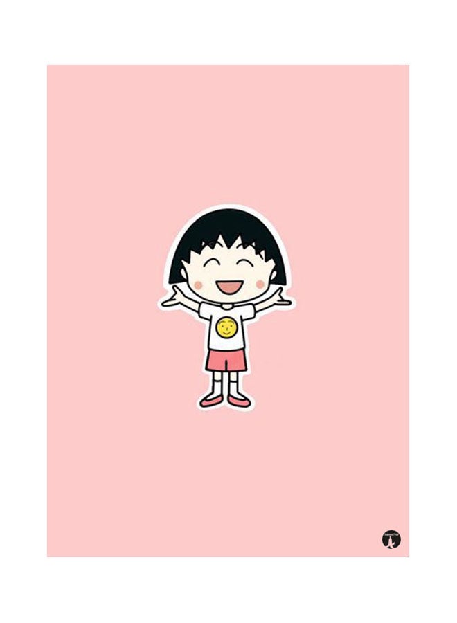 BP The Anime Chibi Maruko Chan Mouse Pad Pink