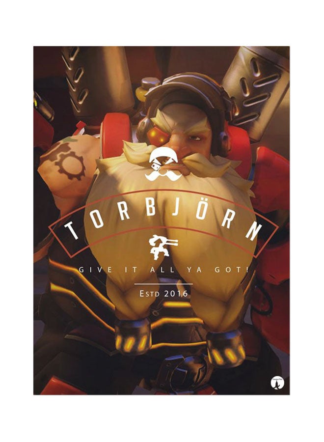 BP The Video Game Overwatch Mouse Pad Multicolour