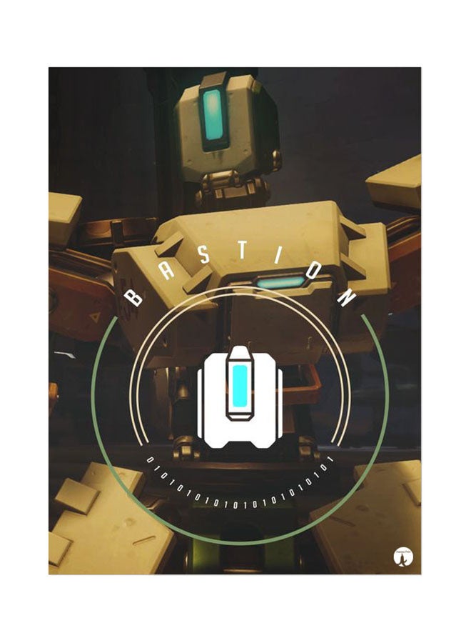 The Video Game Overwatch Printed Mouse Pad Multicolour