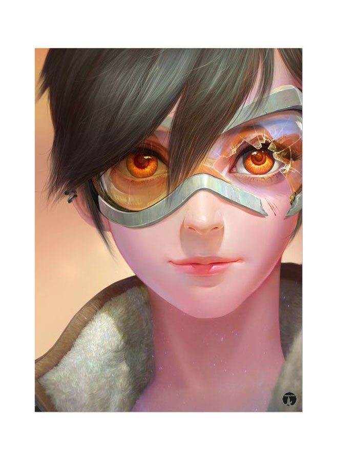 BP The Video Game Overwatch Printed Mouse Pad Multicolour