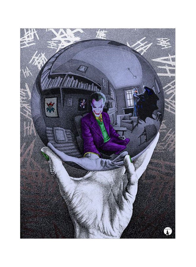BP The Joker Printed Mouse Pad Multicolour