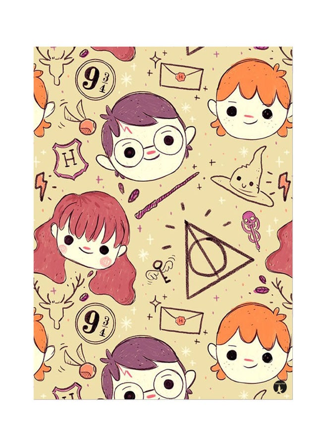 BP Harry Potter Printed Mouse Pad Multicolour