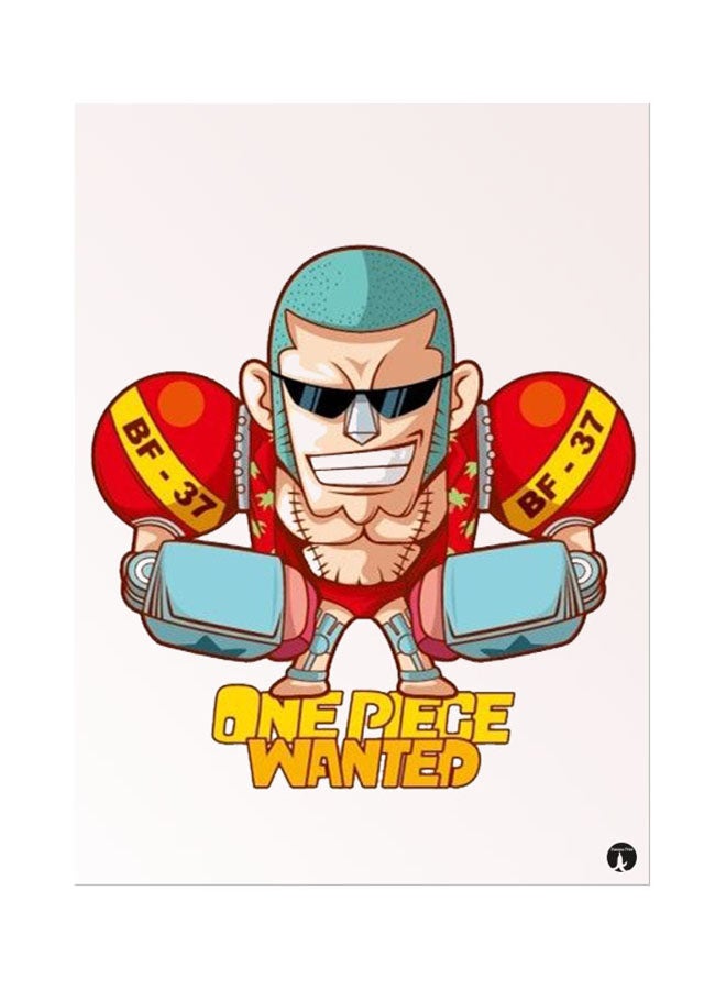بي بي لوحة ماوس بتصميم مسلسل الرسوم المتحركة "One Piece" بيج
