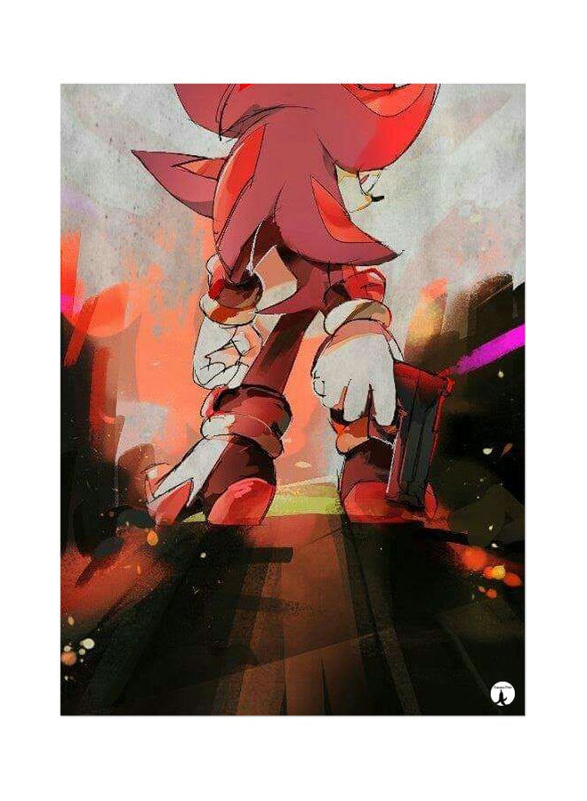 BP The Video Game Sonic Printed Mouse Pad Multicolour
