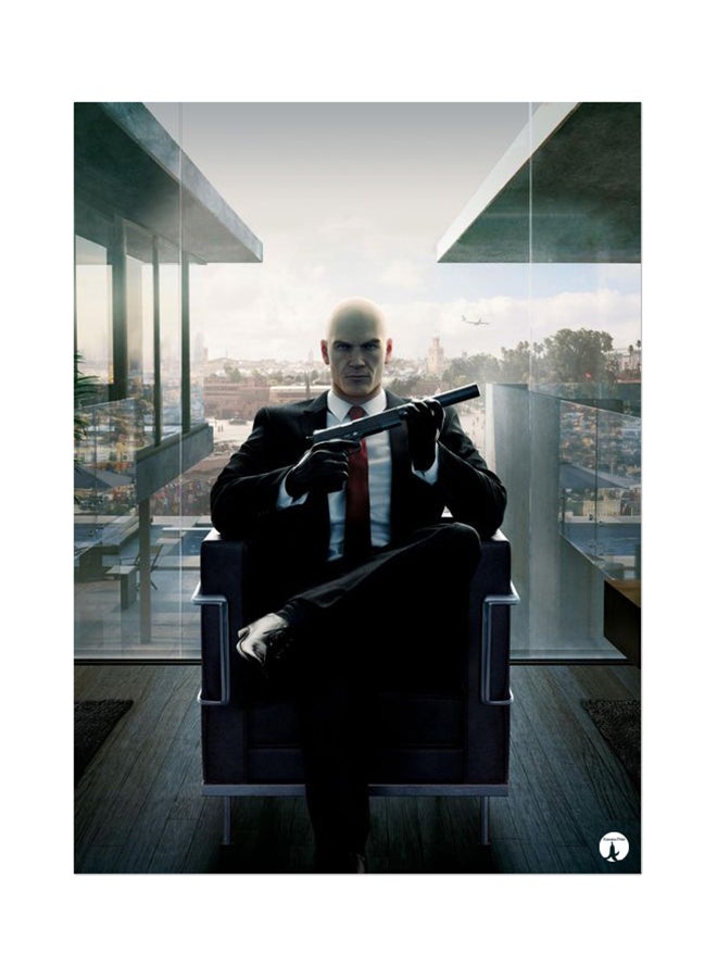 BP The Video Game Hitman Printed Mouse Pad Multicolour