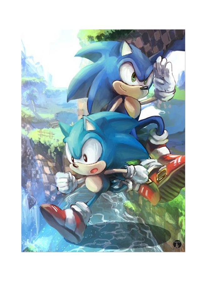 BP The Video Game Sonic Mouse Pad Multicolour