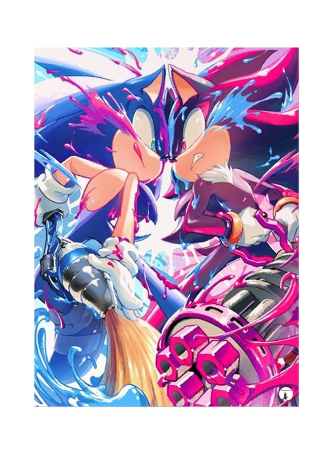 BP The Video Game Sonic Printed Mouse Pad Multicolour