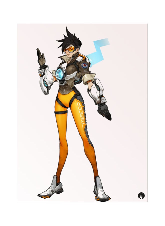 BP The Video Game Overwatch Printed Mouse Pad Multicolour
