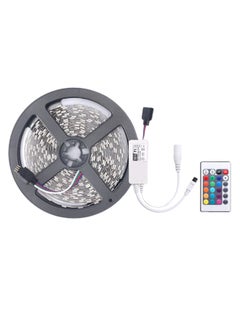 Smart Colour Changing LED Light Strips With Remote And Cable Multicolour