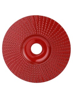 Generic Angle Grinder Sanding Carving Rotary Disc Wine Red 