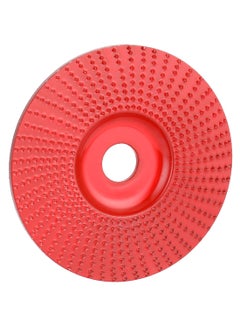 Generic Angle Grinder Sanding Carving Rotary Disc Red 