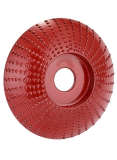 Generic Angle Grinder Sanding Carving Rotary Disc Wine Red 