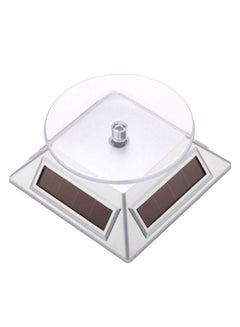 LED Lights Solar Rotating Jewelry Display Stand