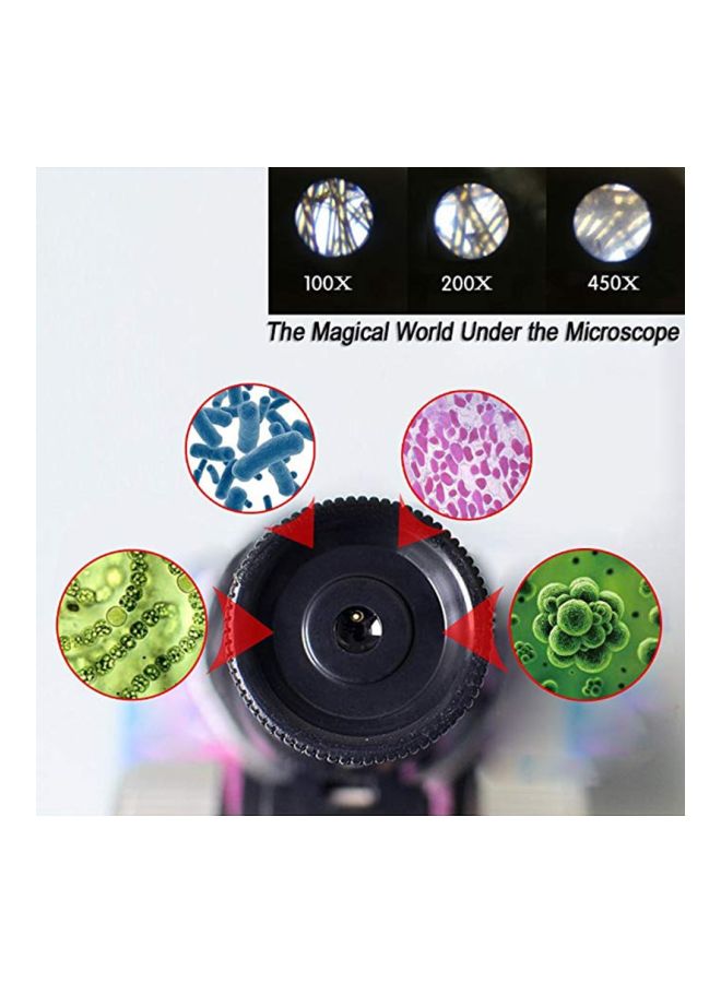 Houseekertools Portable  Microscope Kit Black/Silver  - Image 5