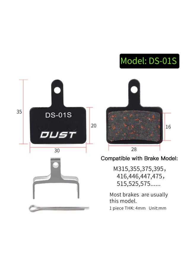 Pack Of 4 Mountain Bike Brake Pad - v1577790491/N32888618A_3