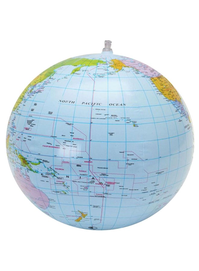 Generic - Inflatable World Globe Balloon 16inch - Image 1
