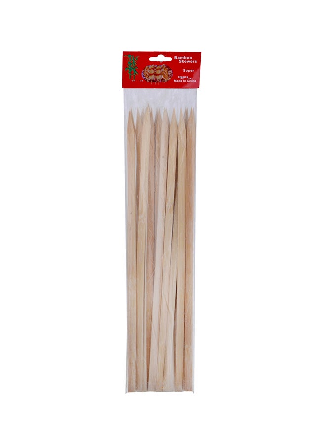 Barbecue Wooden Stick Beige 9cm 
