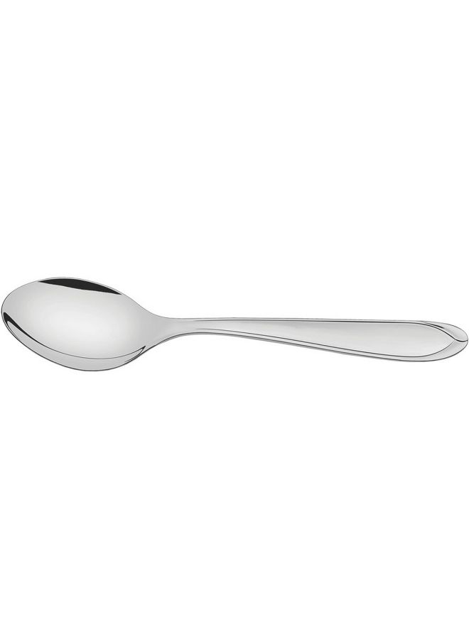 TRAMONTINA Laguna 16 Pieces Stainless Steel Flatware Set with Table Knife and High Gloss Finish and Detailing on the Handles Silver  - Image 3