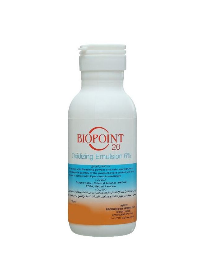 BioPoint Oxidizing Emulsion 20 Body Cream 75grams 