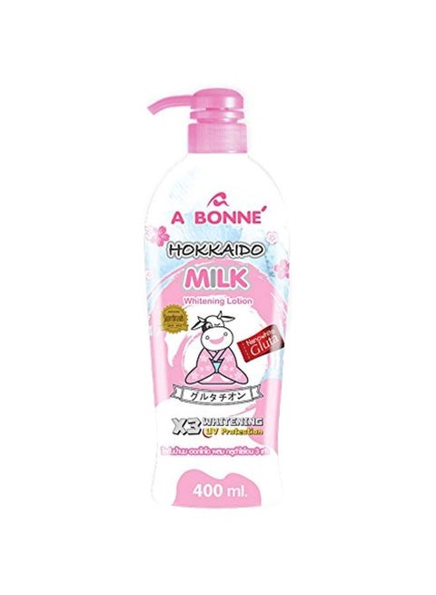 Hokkaido Milk Whitening Lotion 400ml