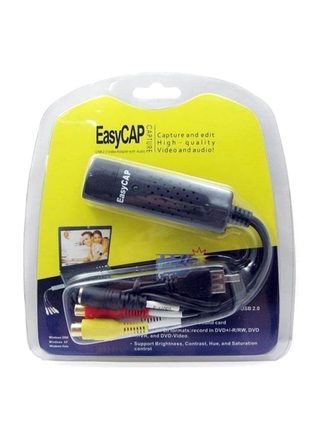 Easycap USB Audio Video Capture Adapter Black