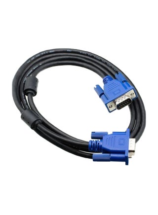 كابل مجدول محوّل من منفذ ذكر 15 دبوس إلى ذكر VGA الأسود / الأزرق - v1577797115/N32971365A_1