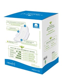 ORGANYC 10-Piece Complete Protection Cotton Pad White  - Image 3
