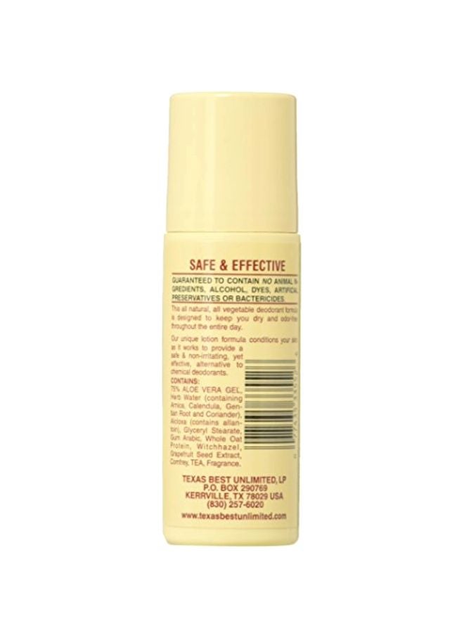ALVERA Pack Of 2 Aloe And Almonds Roll-On Deodorants - Image 2