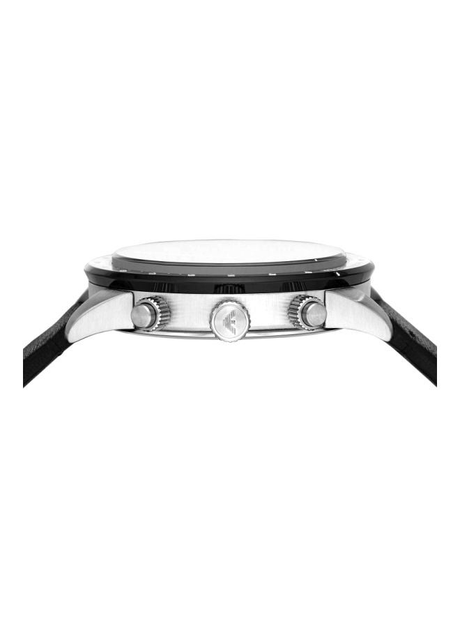 EMPORIO ARMANI Men's Water Resistant Chronograph Watch AR11243 - 43 mm - Black - Image 3