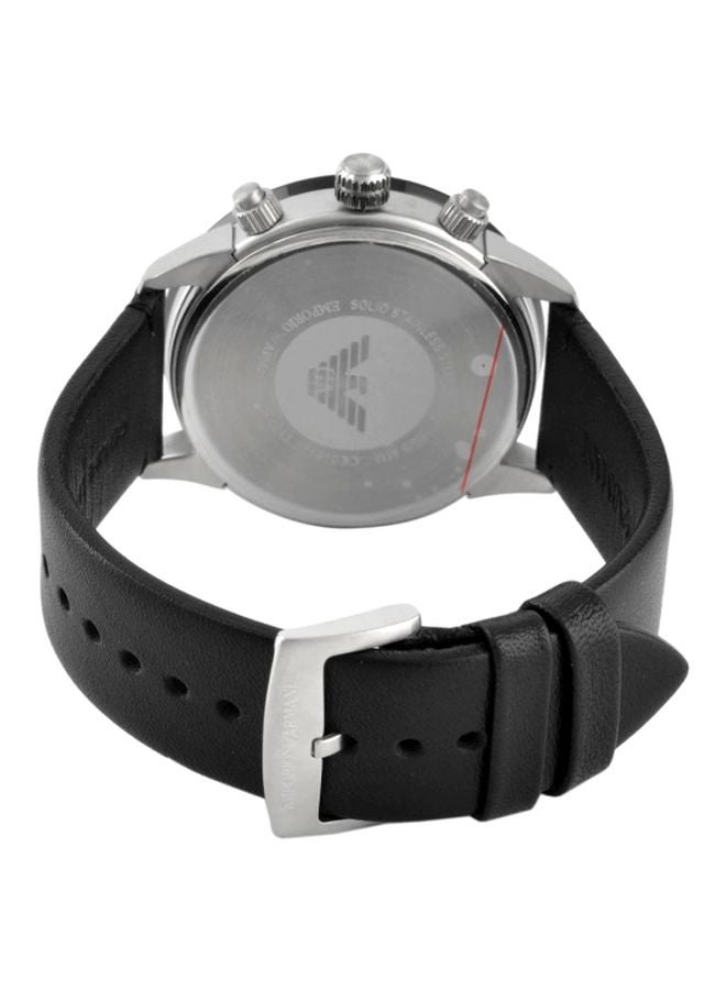 EMPORIO ARMANI Men's Water Resistant Chronograph Watch AR11243 - 43 mm - Black - Image 2