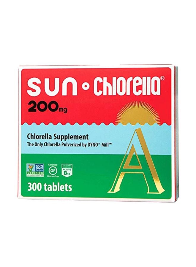 صن كلوريلا مكمل غذائي كلوريلا 200 ملغ، 300 حبة مع كريم مرطب بتركيبة متطورة - Image 2