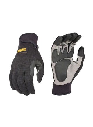 Securefit Work Gloves Black/Grey Large - v1577800970/N33439631A_1