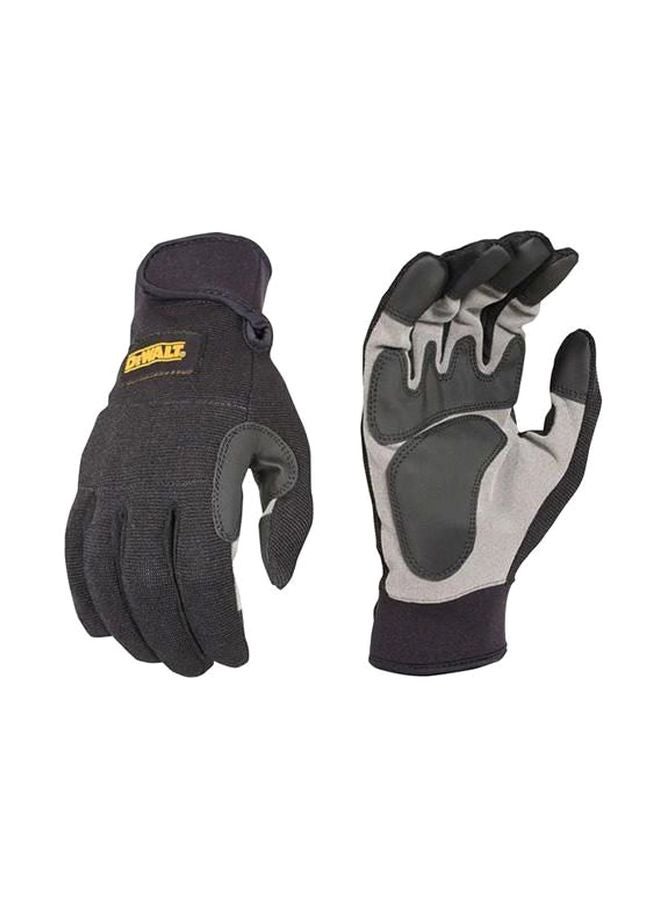 DEWALT Securefit Work Gloves Black/Grey Large  - Image 1