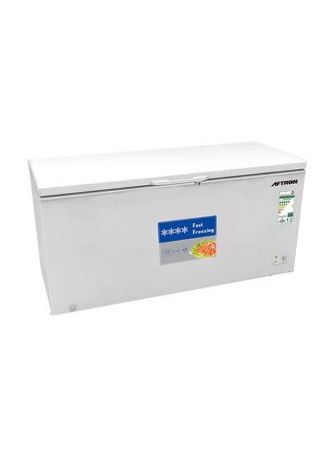 أفترون مجمد أفقي 460 L AFF5550F أبيض 