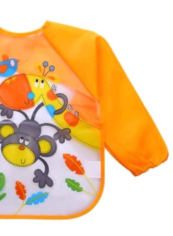 Generic - Cartoon Printed Waterproof Sleeved Bib - Image 1
