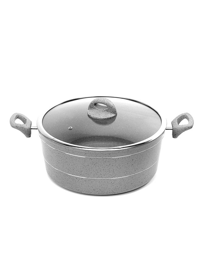 Royalford Casserole With Lid Grey 32cm  - Image 1