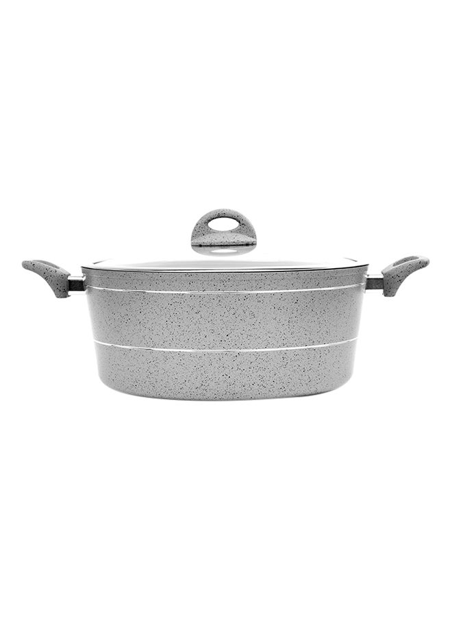 Royalford Casserole With Lid Grey 32cm  - Image 2