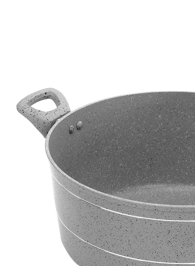 Royalford Casserole With Lid Grey 32cm  - Image 4